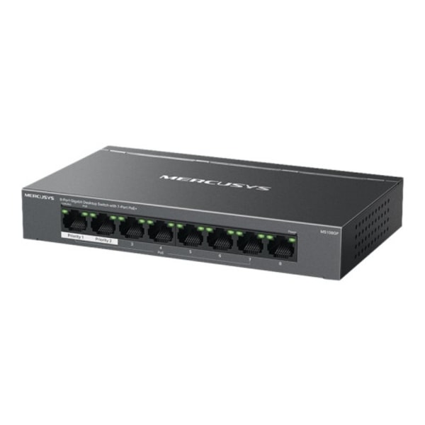 Mercusys MS108GP V1 - switch - 8 portar