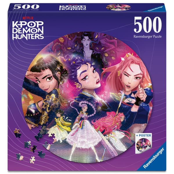 K-Pop Demon Hunters Pussel 500p circle