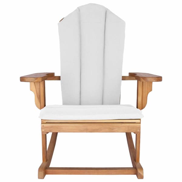 Trädgårds Adirondack Gungstol Naturlig 100% Polyester