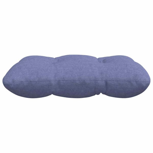 Sittkuddar 4 pcs Jeansblå 40 x 40 x 12 cm tyg