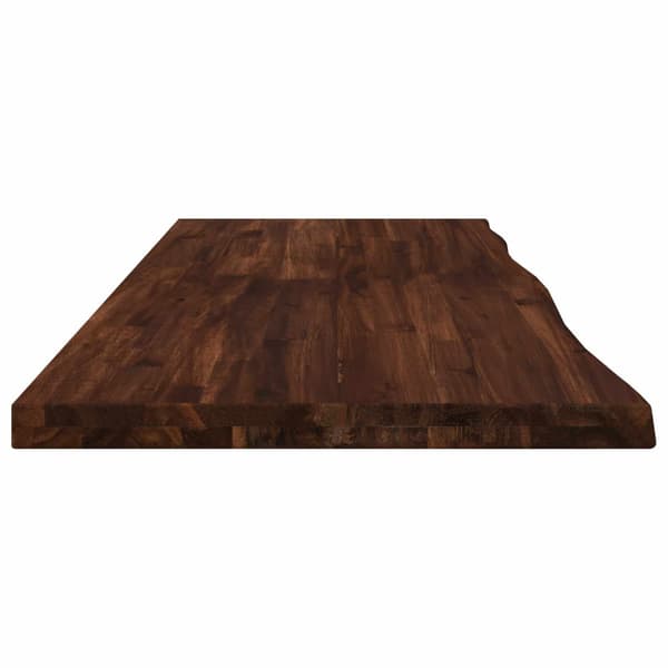 Rektangulärt Bordsskiva 90 x 50 x 3,5 cm Rektangulär Mörkbrun