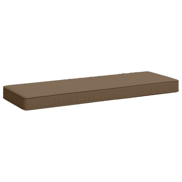 2-delade Bänk Kuddar VUGHT 2 st 100% Polyester Taupe