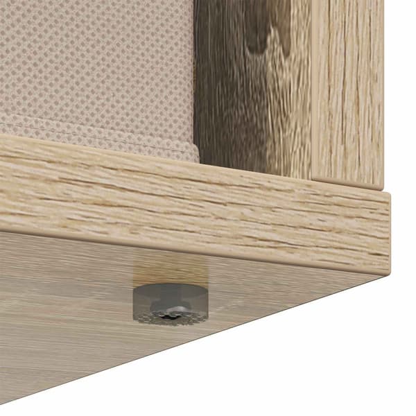 Sideboard med låda Sonoma-ek 88,5 x 29 x 84,5 cm