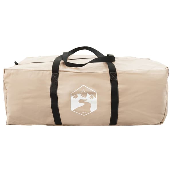 Familjetält Gräddvit 8 personer Polyester / Bomull