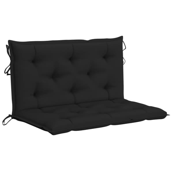 2-sits hammock med palmblad och dyna bambu 202 cm