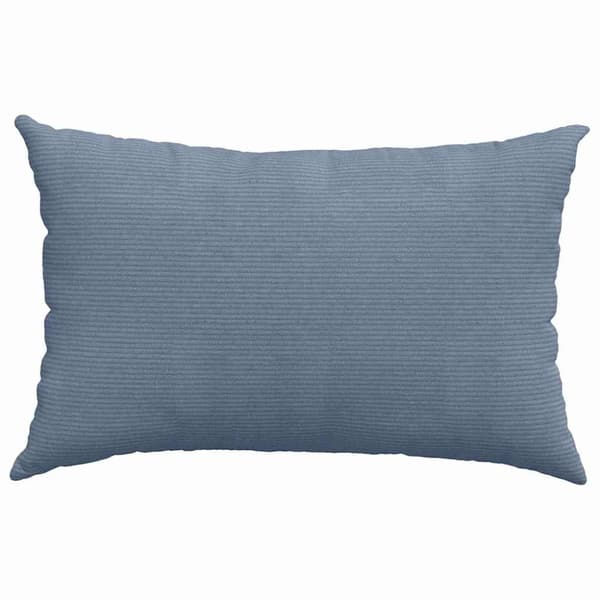 Sofakuddar 2 pcs Blå 60 x 40 cm Kordread tyg