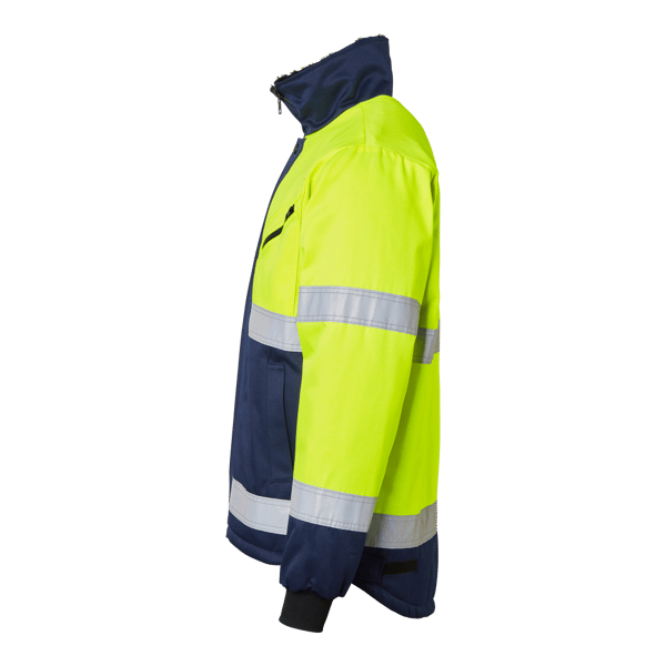5616 Jacket Fluorescent yellow/navy Unisex