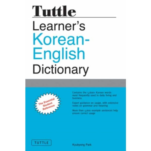 Tuttle Learner's Korean-English Dictionary (häftad, eng)