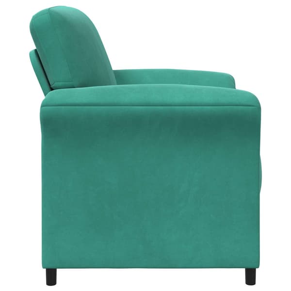 En-sitssoffa Turkos 88 x 83 x 95 cm Sammet