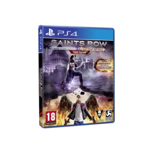 SAINTS ROW IV - Re-Elected + Gat out of Hell First Edition Sony PlayStation 4