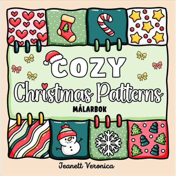 Cozy Christmas Patterns : Målarbok (häftad)