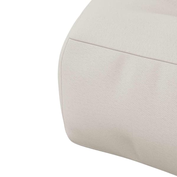 1-delad Sittdyna VIANEN 100% Polyester Vit 60 x 60 x 12 cm