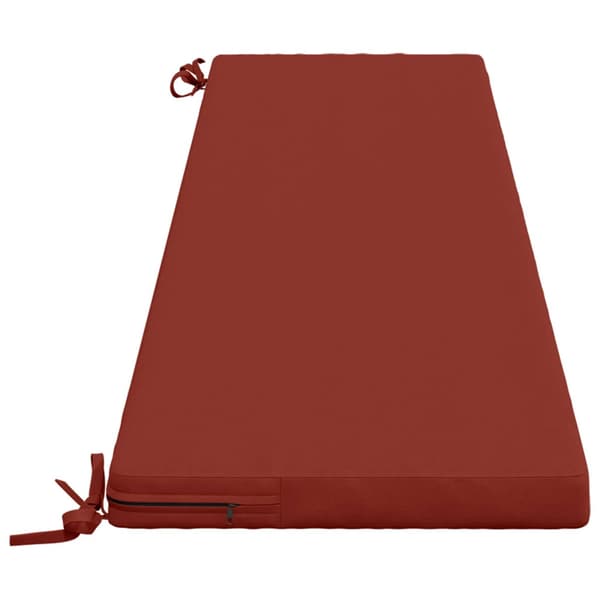 Bänk kudde SOEST 100% Polyester Röd 200 x 40 x 5 cm