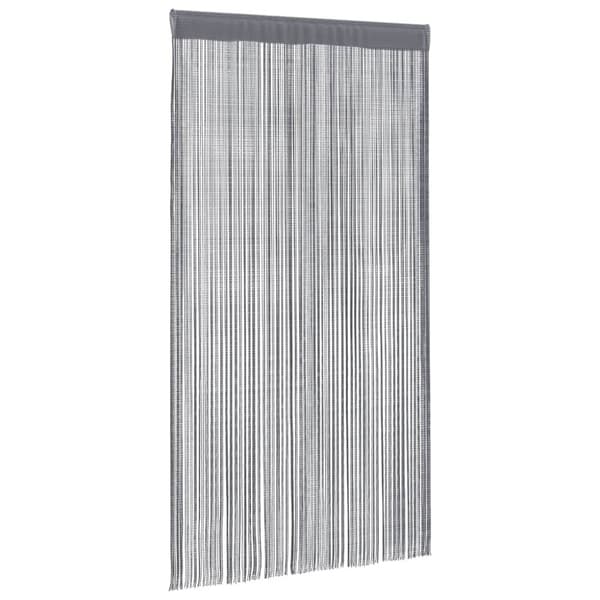 Snörgardiner 2 st antracit 100x250 cm