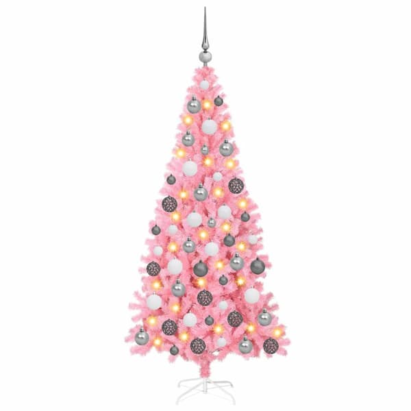 Julgran Rosa 180 cm PVC