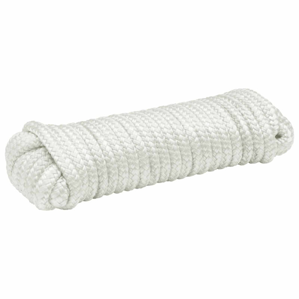 Båtsnöre 15 m 1 Vit Polyester