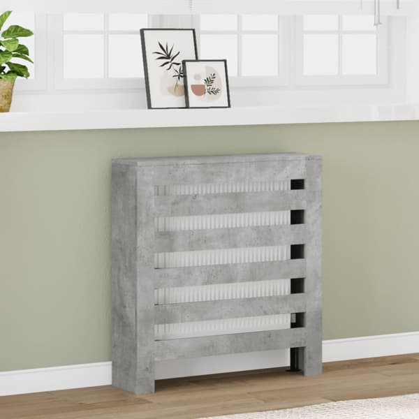 Elementskydd betonggrå 78x20x82 cm konstruerat trä
