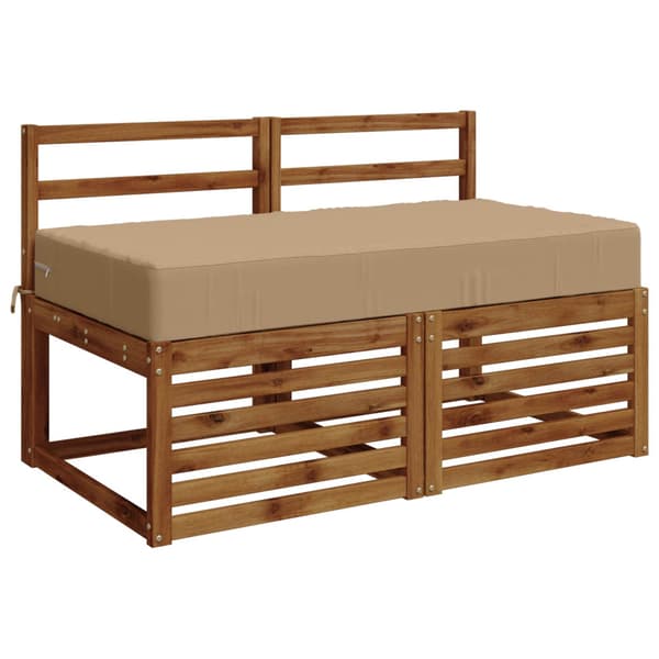 Sittkudde SOEST 100% Polyester Sand 120 x 80 x 15 cm