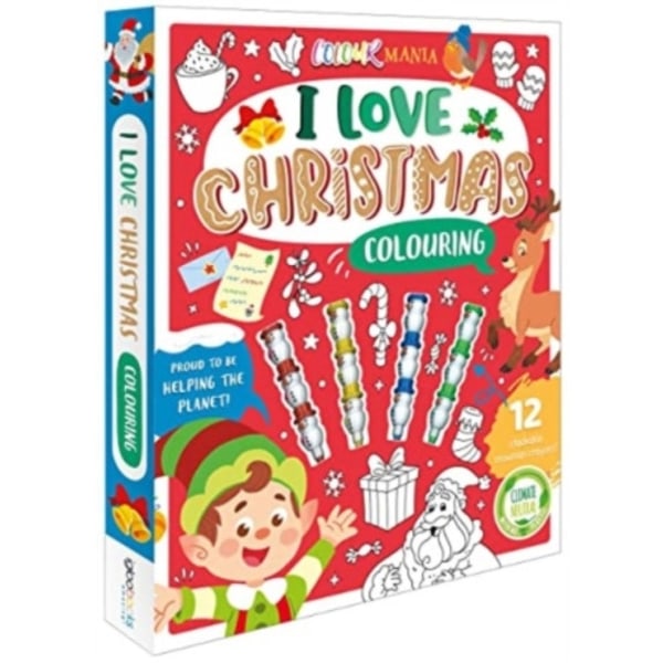 I Love Christmas Colouring (häftad, eng)