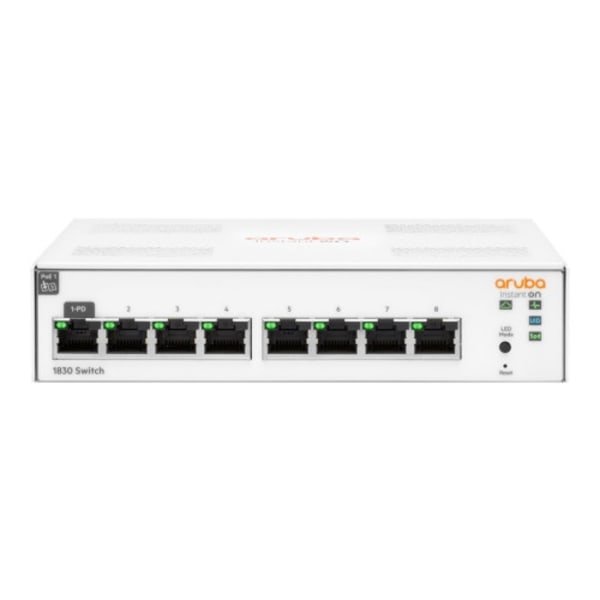 HPE Networking Instant On 1830 8G Switch - switch - 8 portar - smart