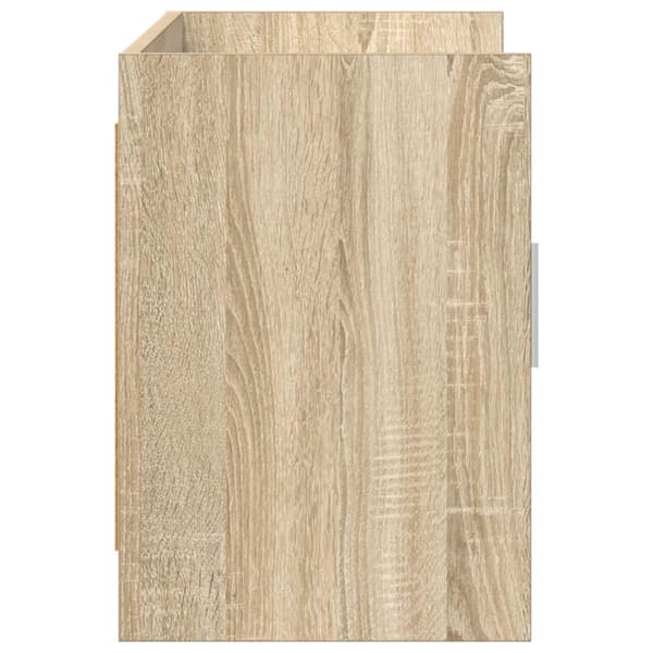 TV-skåp 102 x 33 x 47 cm Sonoma-ek Konstruerat trä