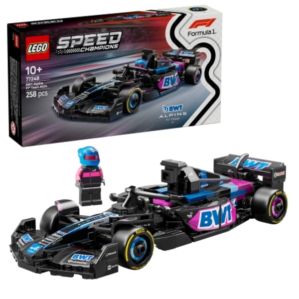LEGO Speed Champions 77248 - BWT Alpine F1 Team A524 racerbil - byggsats