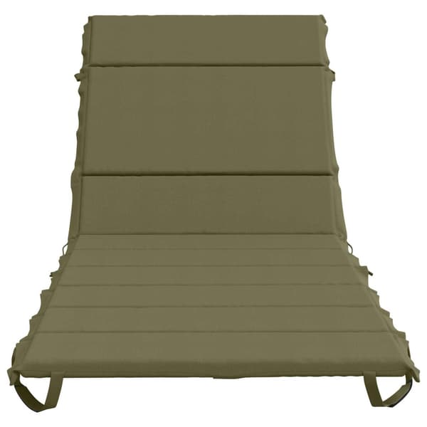 Solstol Kudde GEMERT 100% Polyester Olivgrön 200 x 70 x 3 cm