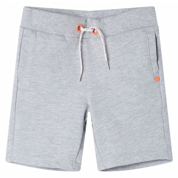 Barnshorts med snöre grå 140