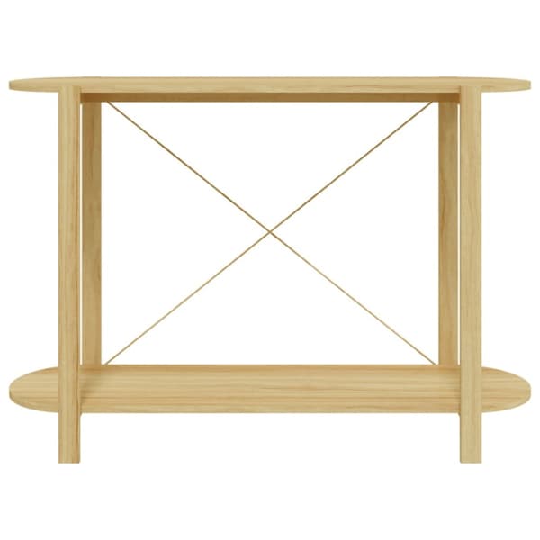 Konsolbord 110x38x75 cm konstruerat trä
