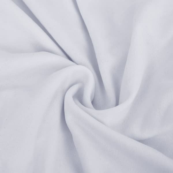 Sofföverdrag med stretch vit polyesterjersey