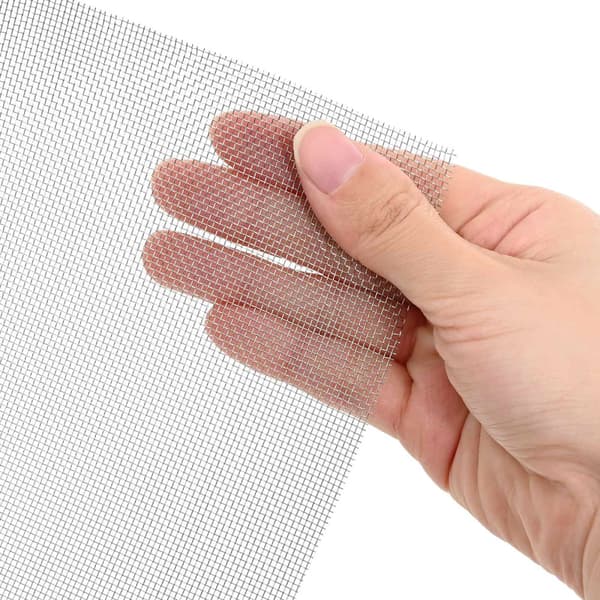 Nätduk 100 x 2000 cm 20 Mesh Rostfritt stål 201 Silver