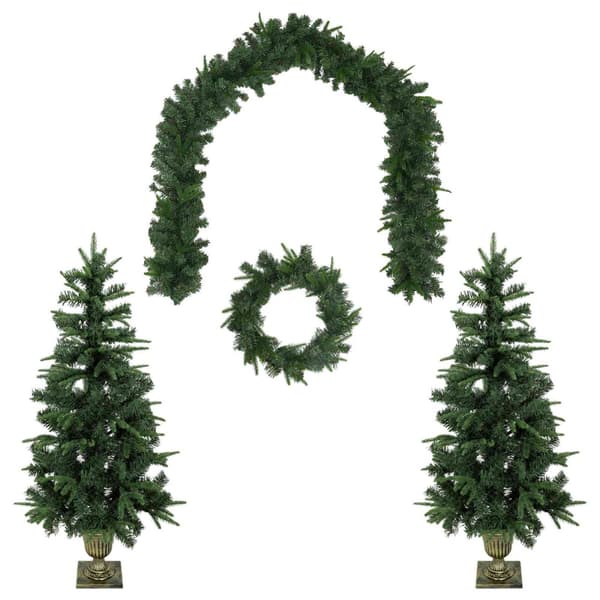 Mini julgran 120 cm PVC och PE Grön