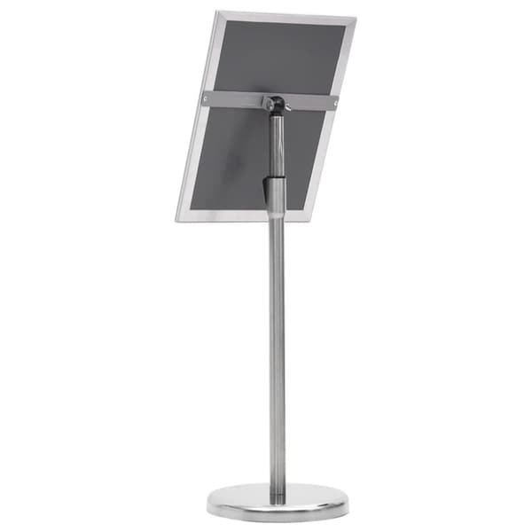 Skyltställ A4 silver aluminiumlegering