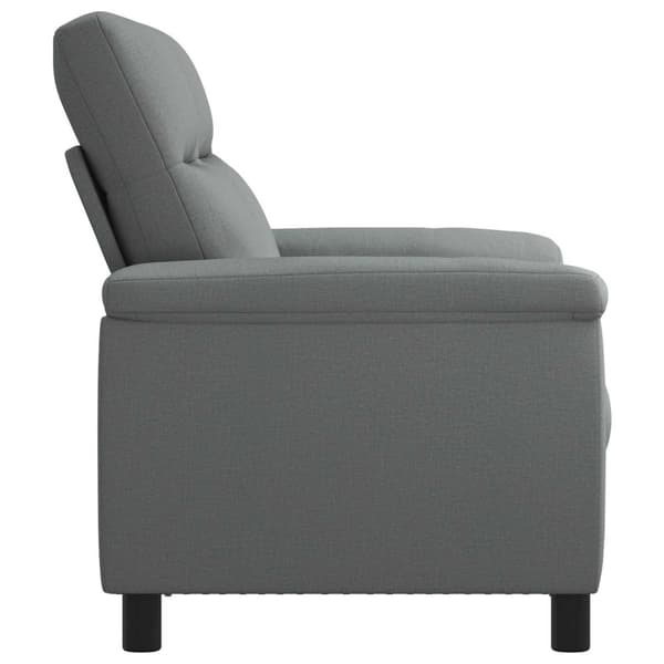 Soffa Mörkgrå 178 x 90 x 95 cm Tyg