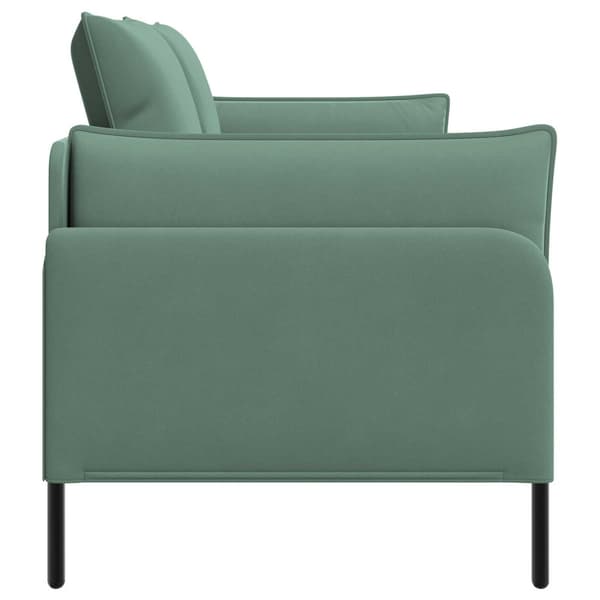 2-sits soffa Havgrön 188 x 81 x 89 cm Sammet