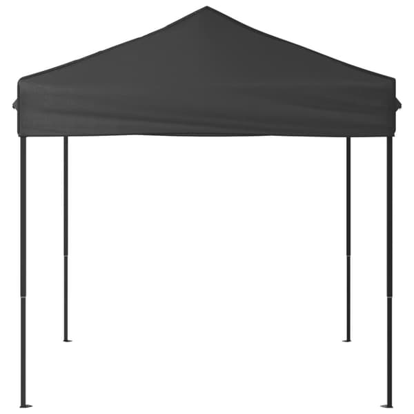 Hopfällbart partytält antracit 2x2 m
