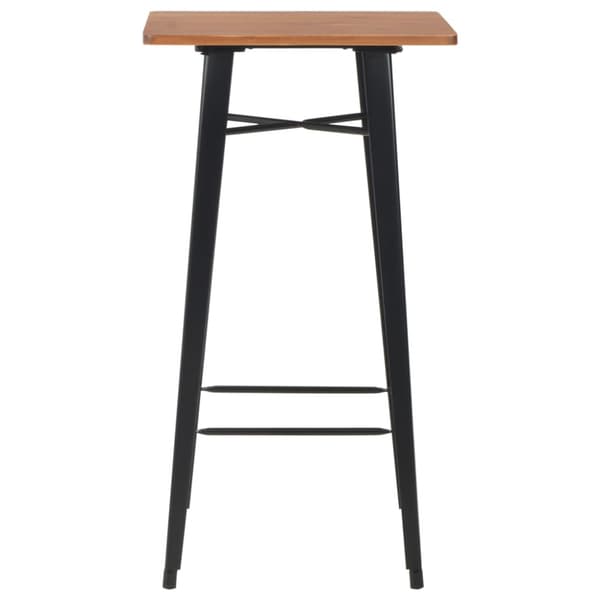 Bargrupp 3 delar stål svart