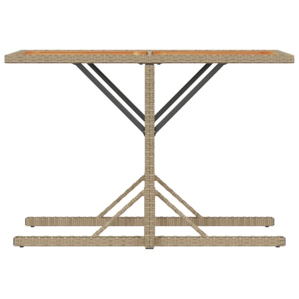 Bistrogrupp med dynor 3 delar beige konstrotting
