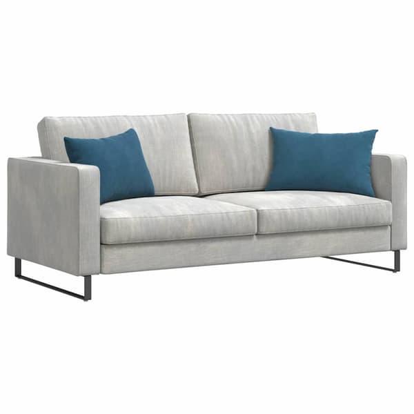 Sofakuddar 2 pcs Blå 60 x 40 cm Kordread tyg