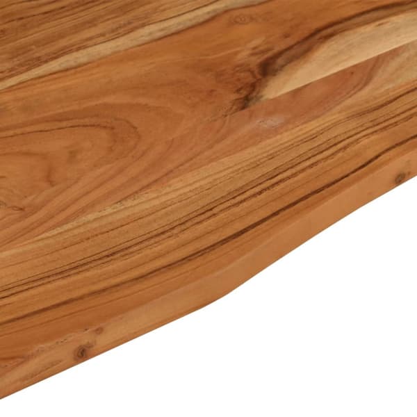 Bordsskiva 100x60x2,5 cm rektangulär massiv akacia