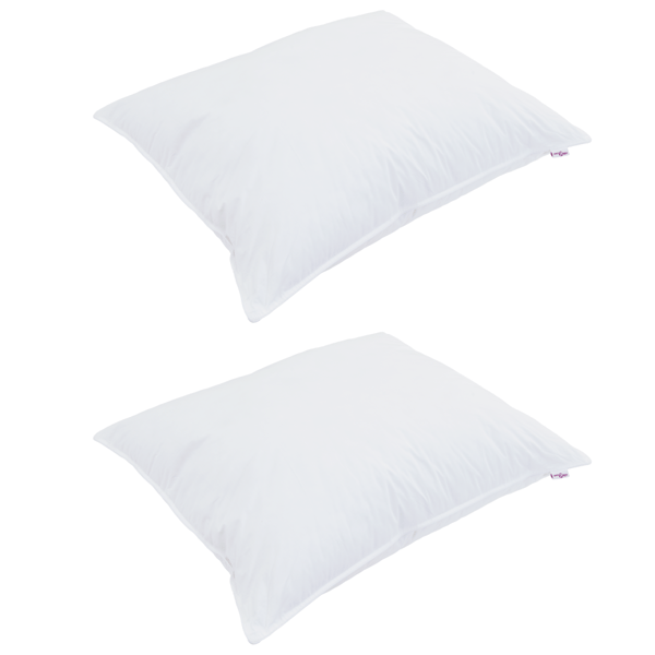 Vinter Täcke med kudde 3 pcs Vit Mikrofiber