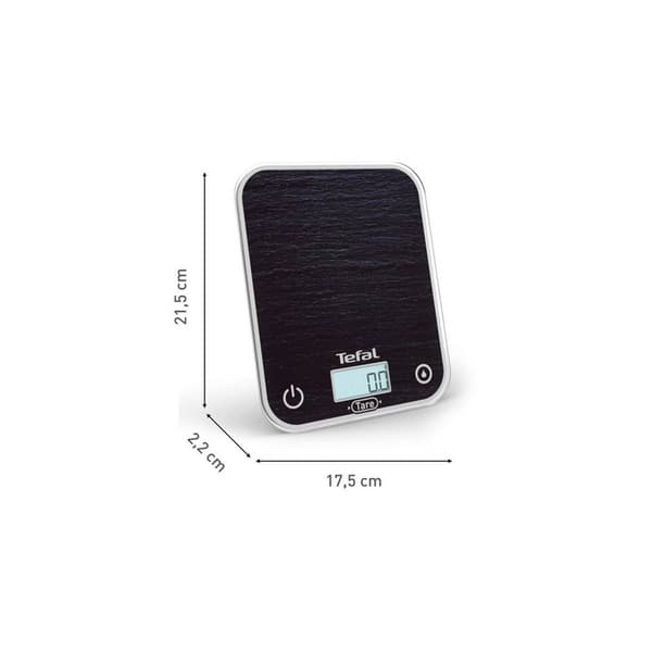 Tefal Optiss BC50D2 - köksvåg - svart