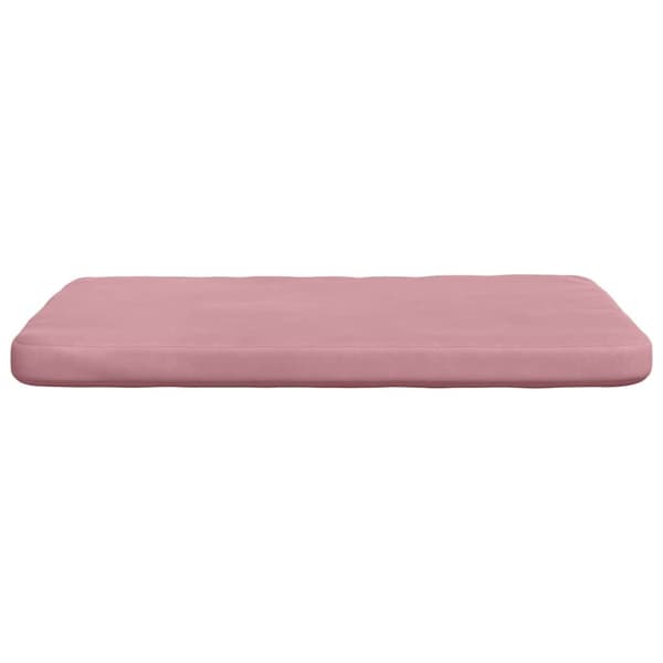 Sittkuddar 4 pcs Rosa 40 x 40 x 3 cm Sammet