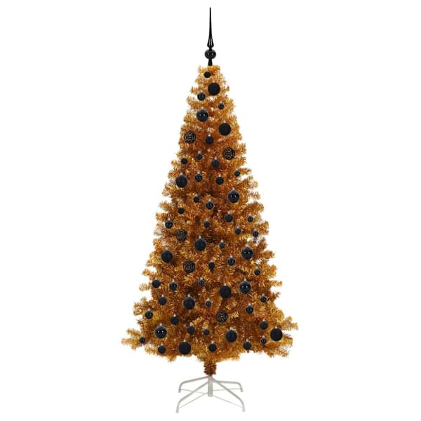 Julgran Guld 180 cm PET