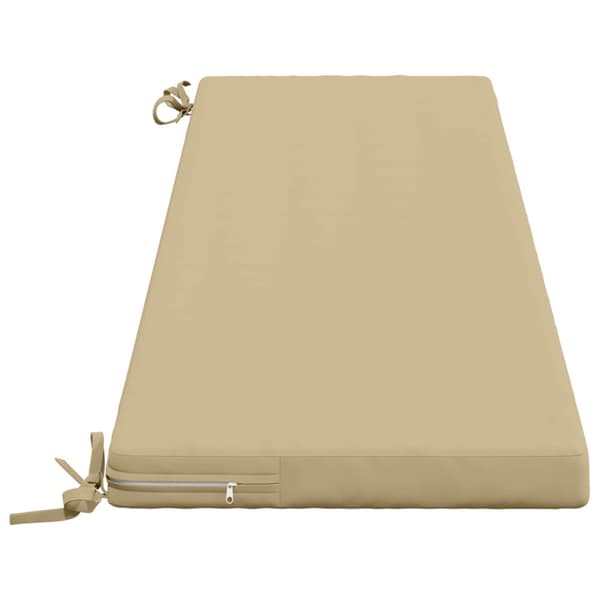 2-delade Bänk Kuddar SOEST 2 st 100% Polyester Beige