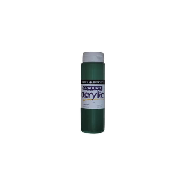 Akrylfärg 500 ml mörkgrön