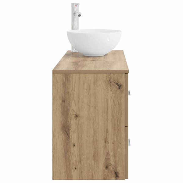 Badrumsmöbelset 2 pcs Artisan-ek Konstruerat trä