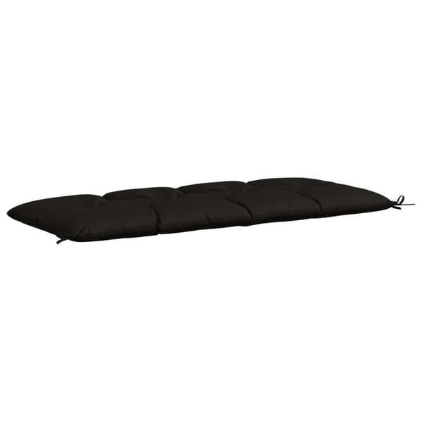 2-delade Bänk Kuddar VIANEN 100% Polyester Svart