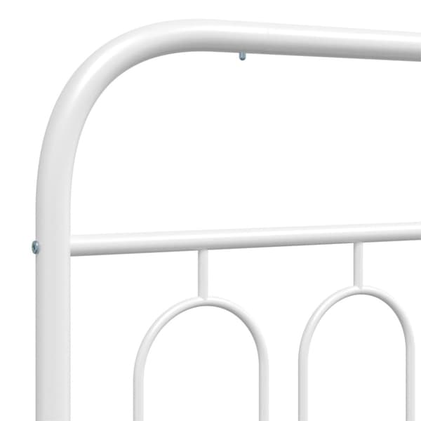 Ersättningsgavel metall vit 75 cm