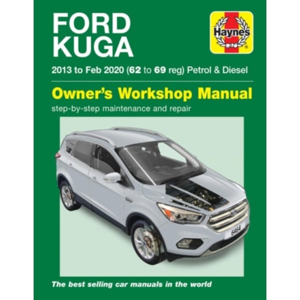 Ford Kuga 2013 - Feb 2020 (62 to 69) Haynes Repair Manual (häftad, eng)